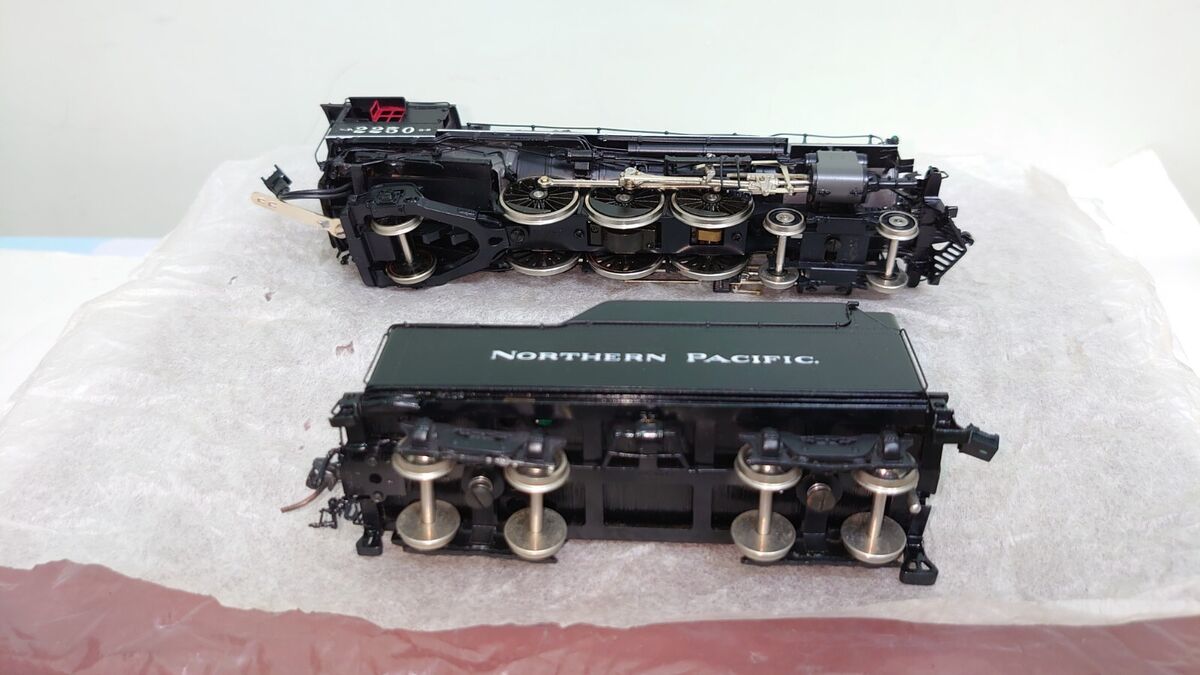 W&R Brass Northern Pacific Class Q-6 4-6-2 (Version II W&R Brass Northern Pacific Class Q-6 4-6-2 (Version II