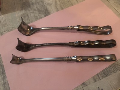 3 Retractors Set Please See Pics And Read! (Lot 4)