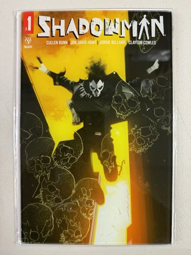 Shadowman #1 Cover G 1:250 Black Glass Cover Variant Valiant Comic Book NM