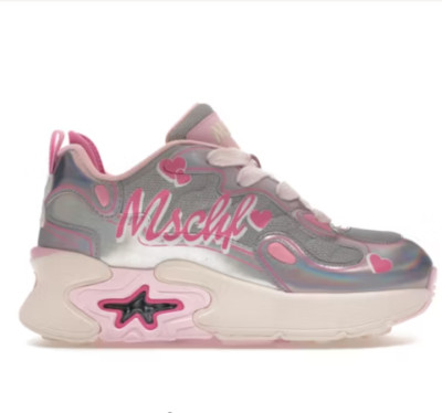 MSCHF Super Baby Olivia Men's Size 9 MENS New in Box Pink Silver MSCHF012-OV
