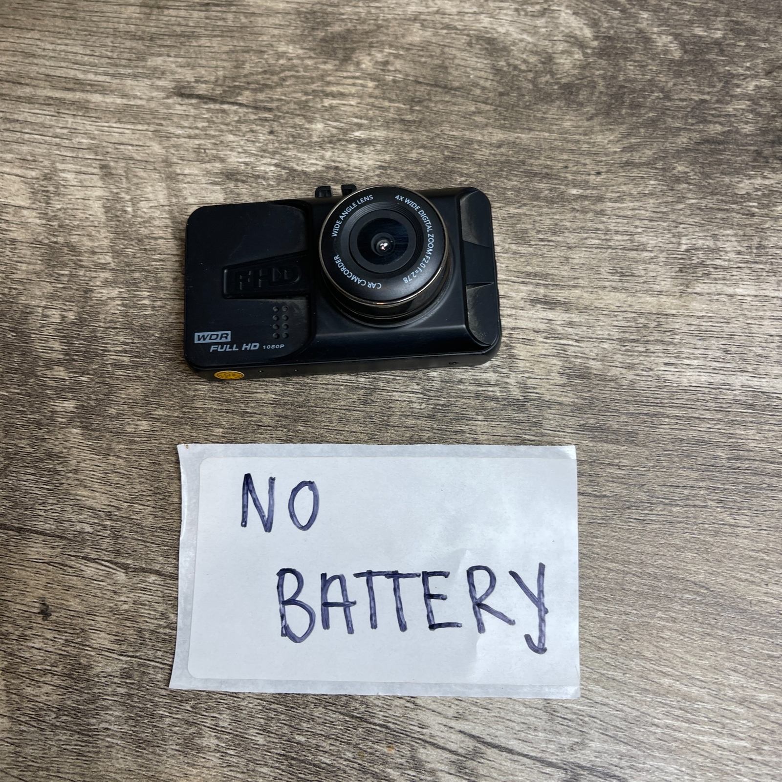 Black Full Hd 1080p Lcd Screen Wide Angle Lens 4x Digital Zoom