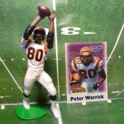 #ad 2000 PETER WARRICK Starting Lineup EXT SLU Figure amp; Card CINCINNATI $10.95