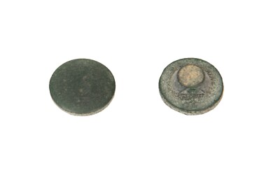SG Set 20 runde Knöpfe mit Kunststoff-Nähschaft mm.11 x 11 x 5 mm Art