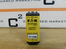 Bussman Eaton TCF15RN Low peak cube fuse NEW CSQ