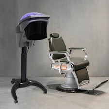 7 Color Light Hair Steamer Rolling Stand Beauty Salon Spa Equipment Professional