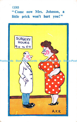 R544157 12083 Come now Mrs Johnson a little prick wont hurt you A F R Brook Publ