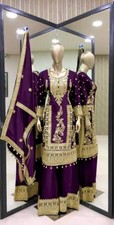 Latest Ethnic Style Chinon Silk Palazzo Suit With Fancy Dupatta For Party Wear
