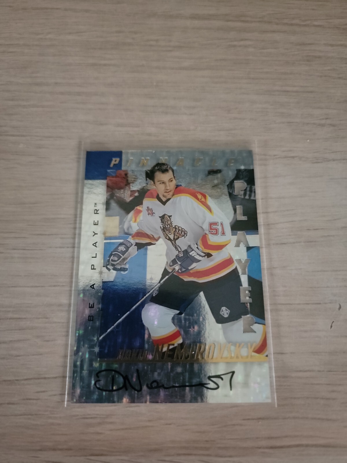 1997-98 Pinnacle Hockey David Nemirovsky - Be A Player Autograph #167 SC704