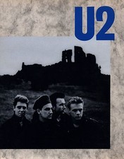 U2 1984 UNFORGETTABLE FIRE TOUR CONCERT PROGRAM BOOK / 10 U.S. DATES / NEAR MINT