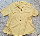 BASLER Damen Blazer Bluse gelb Gr. 44