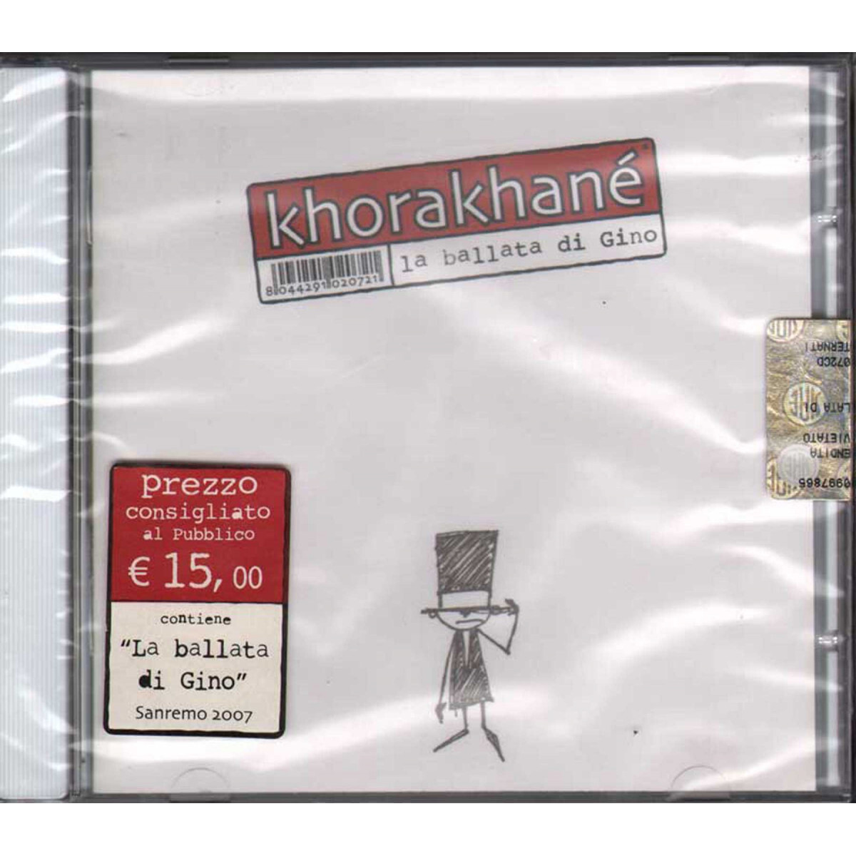 Khorakhane' CD La Ballata Di Gino / NAR L'Immenso ‎– NAR102072 Sealed