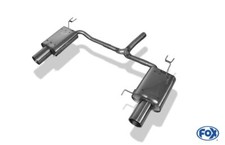 Fox Duplex Auspuff Sportauspuff Komplettanlage für Honda Accord 8 Limo Tourer 