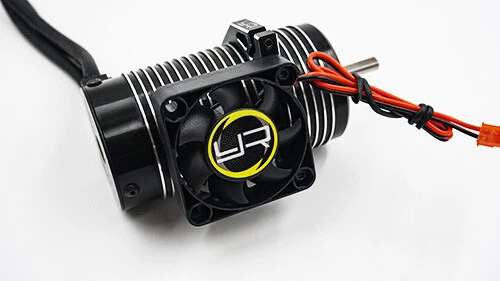 Yeah Racing YA-0581BK Alum 7075 Fan Mount w/YA-0327 40mm Tornado Fan:1/8 Mot Blk - Image 3 of 3