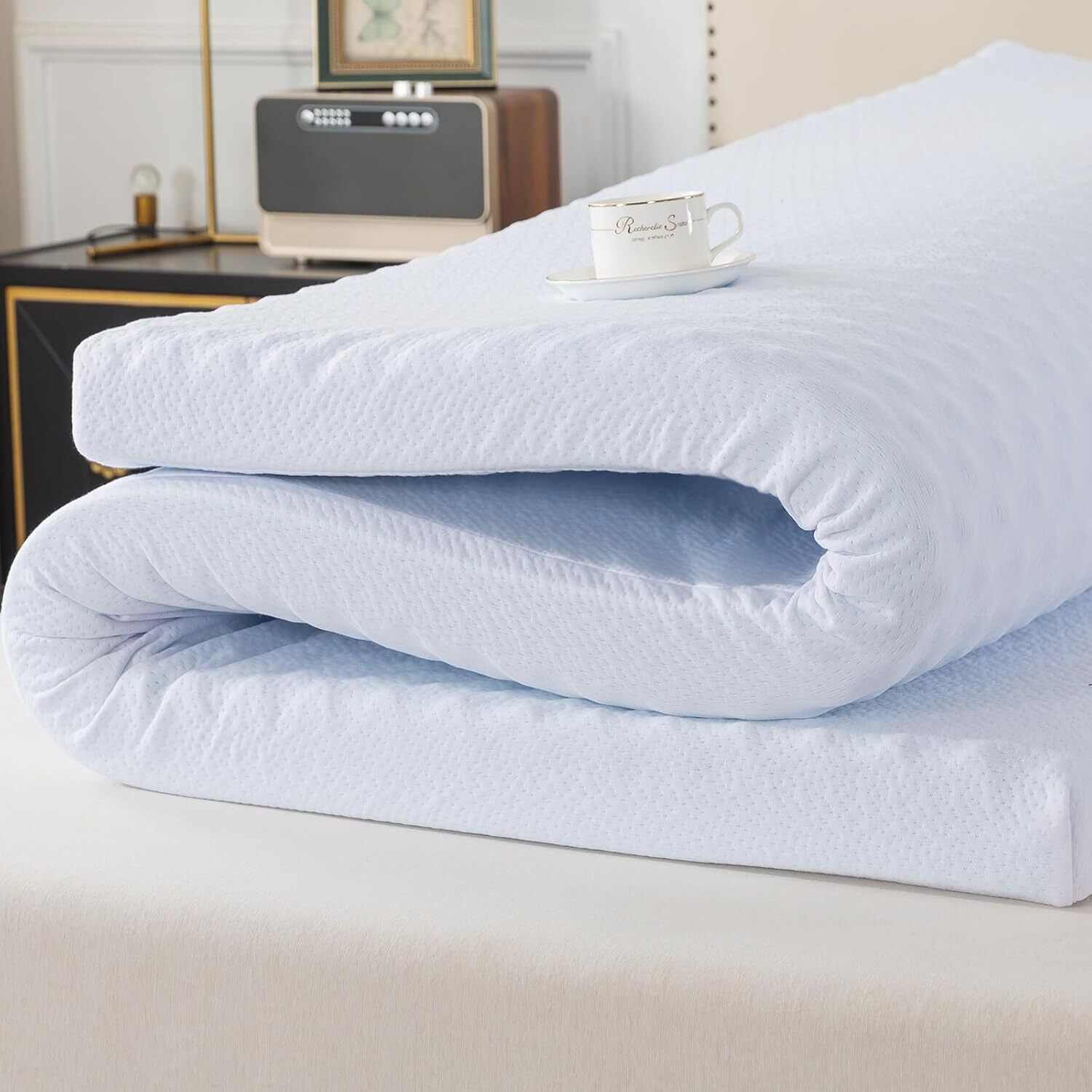 WhatsBedding King Memory Foam Mattress
