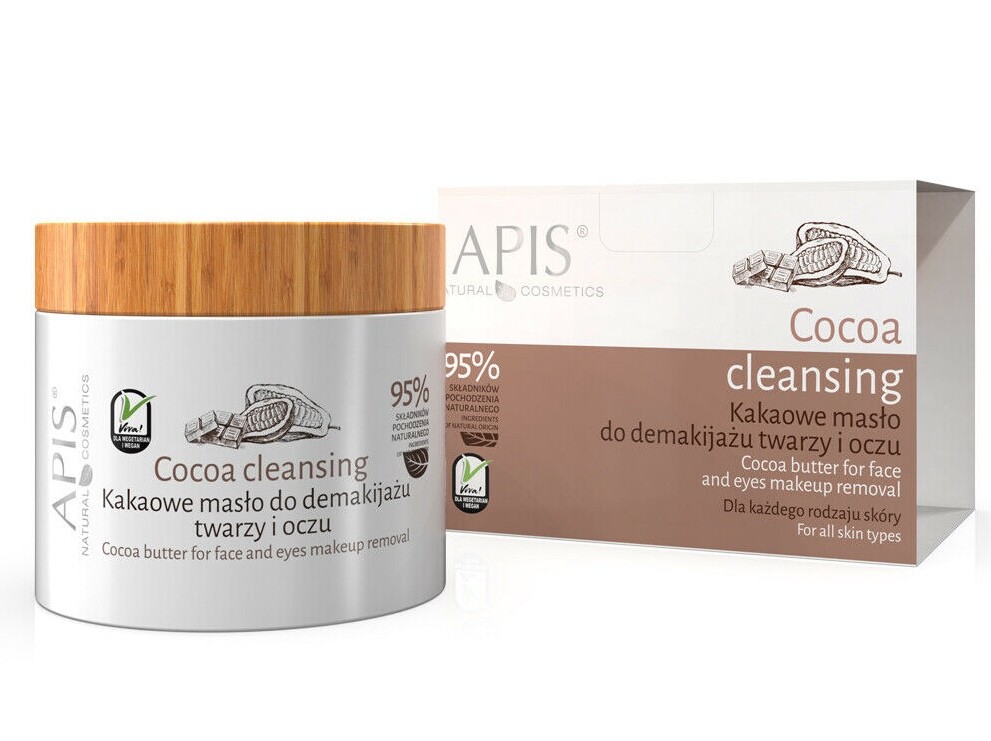 Apis Reinigung Kakaobutter für Gesicht und Augen Make-up Entfernung 40g