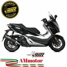 Mivv Honda Forza 300 2019 Pot D' Echappement Moto Silencieux Mover Inox Nero