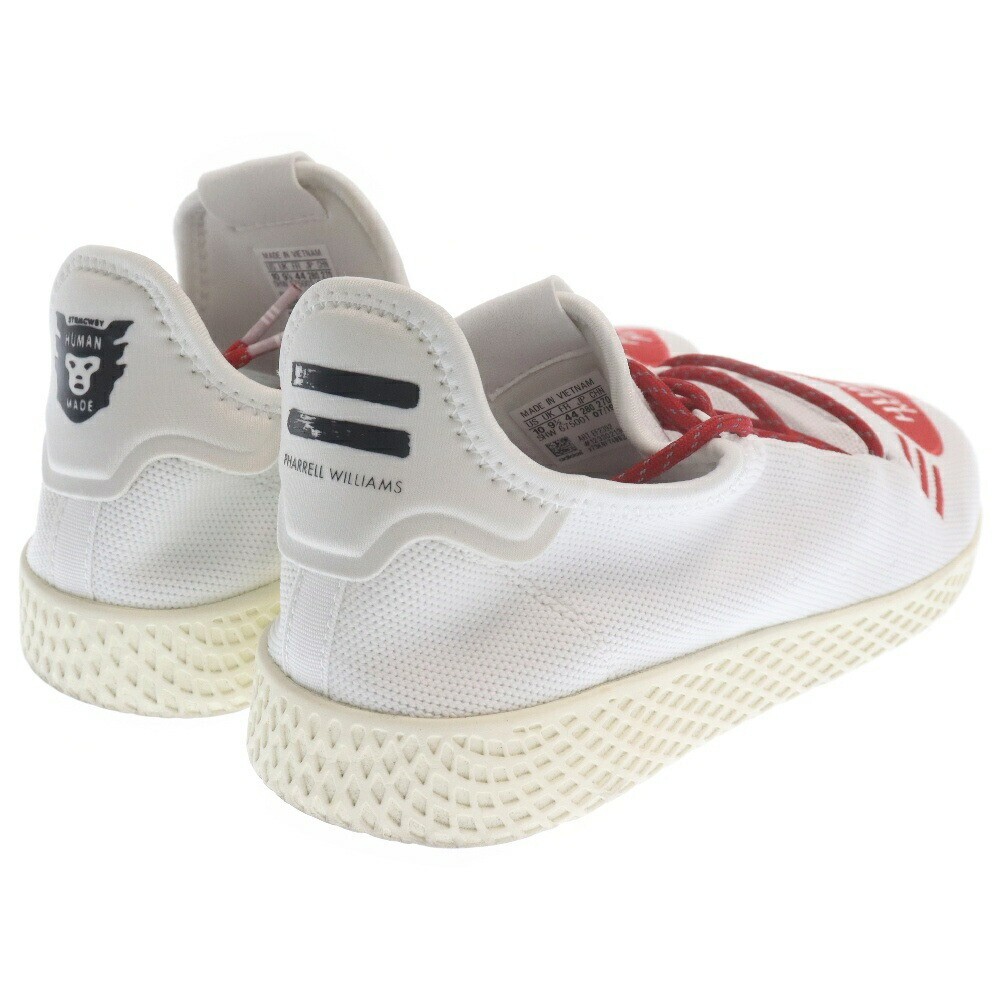 adidas Pharrell Williams TENNIS HU White Red EF7223 US 10 Men JP 