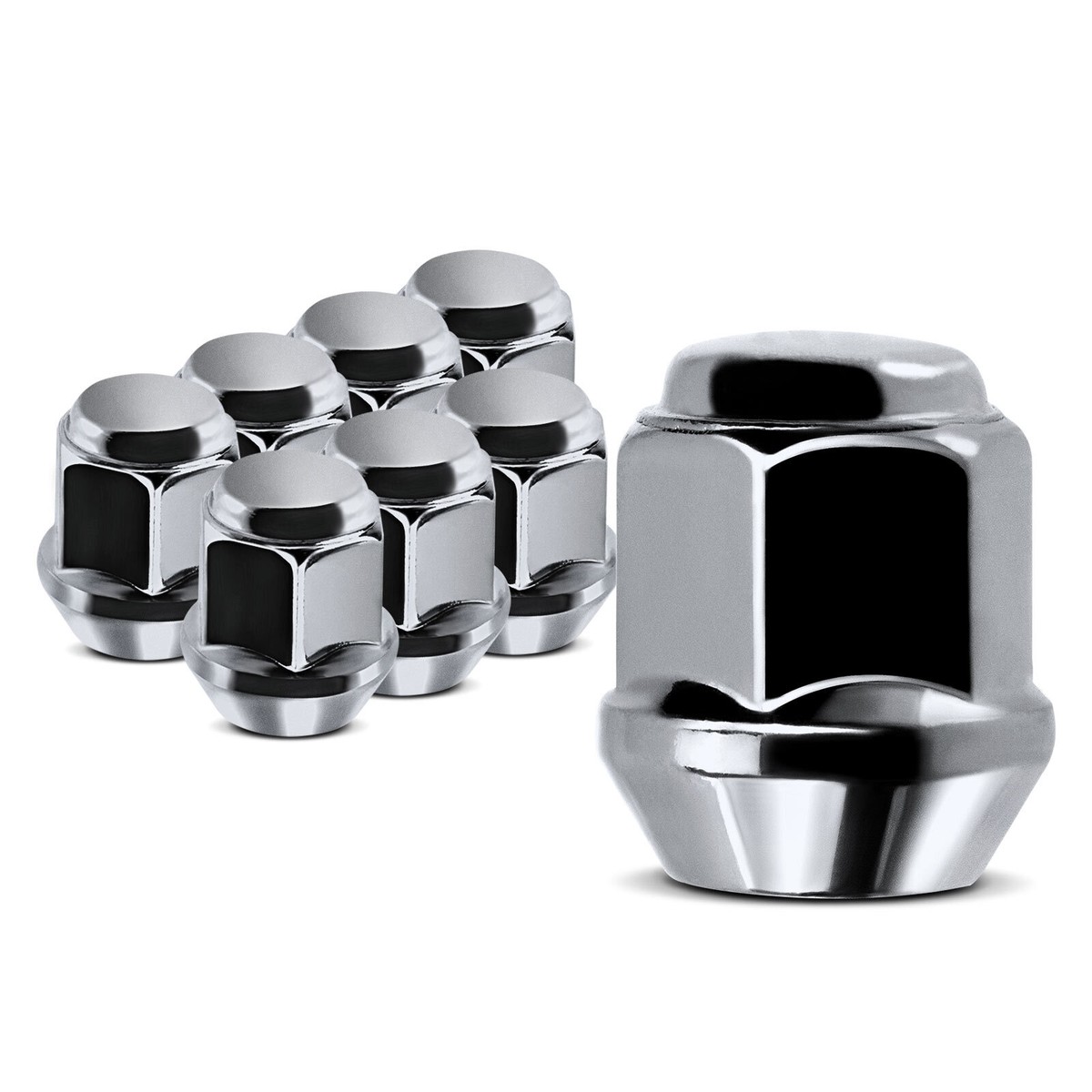 CHEVROLET 
16インチ 8x M12-1.50 Front/Rear Wheel Lug Nut for Chevy Aveo 06-10 Aveo5