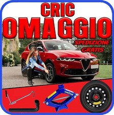 Spare Tire 5 Holes Size 17 For Alfa Romeo Tonale With Jack Kit + Key