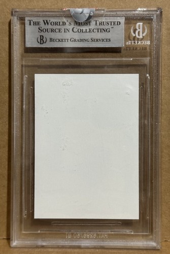 Vick Ballard Andrew Luck 2013 Topps Vault 1st Edition Mini Blank Blank #1/1 BGS - Picture 2 of 2