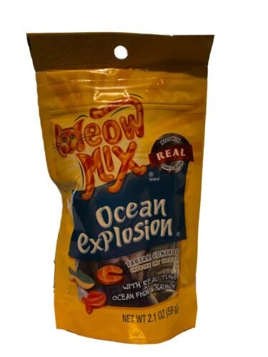 Meow mix ocean explosion cat treats cheap