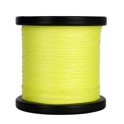 Fishing Line 12Strands Fluorescent Yellow Level Braided Lines Abrasion Resistant - Picture 5 of 15