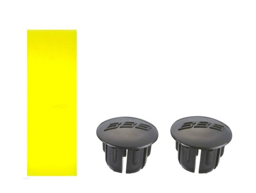 BHT- 01-RACE RIBBON BAR TAPE BICYCLE BIKE CYCLE HANDLE BAR TAPE+END CAPS BBB - Picture 10 of 10