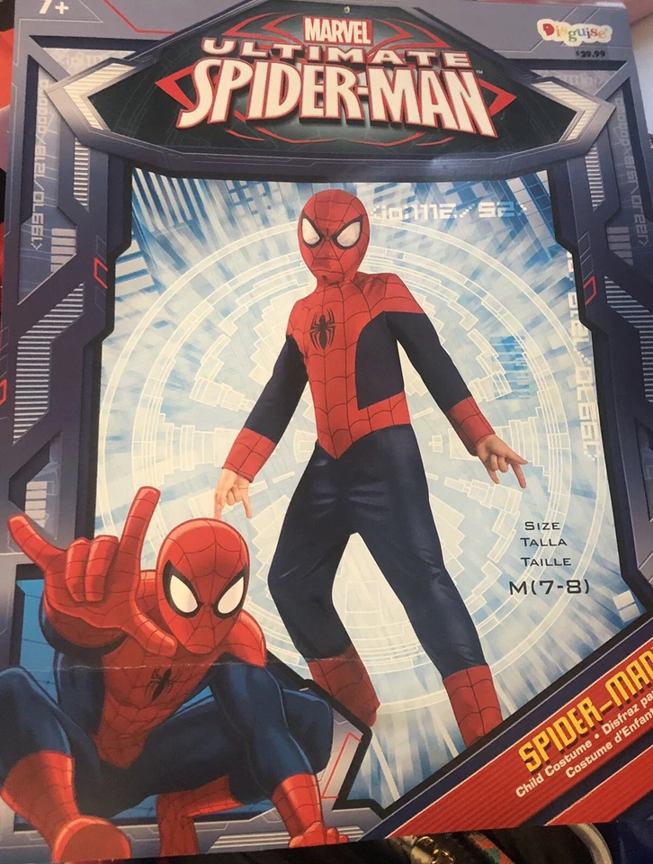 Disfraz Spiderman Superhéroe Halloween Talla M 7-8 Niño 0C23 Foto 4 de 4