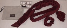 Heatless Curling Headband, NWOT, Burgundy , Hair Curlers, No Heat