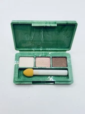 CLINIQUE EYE PALETTE TRIO COLOUR SURGE EYE SHADOW DUO VELVET COMPACT