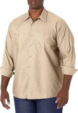 Red Kap Men's Industrial Long Sleeve Work Shirt