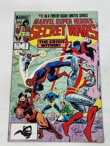 Marvel Super Heroes Secret Wars 3 DIRECT 1st App Volcana & 2nd Titania 1984