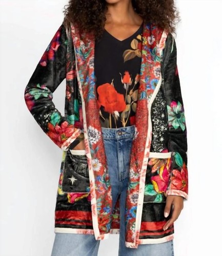 💕230 $ JOHNNY WAS JOAN MIDI WENDE SHERPA HOODIE JACKE MANTEL ÜBERGRÖSSE 2X