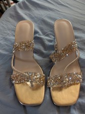 Woman's Dress Sandal Slip On Size 7