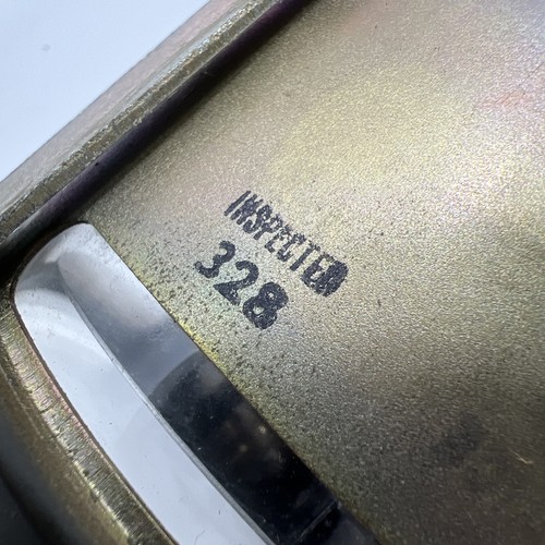 Vintage SW 501-F Military Speedometer -Stewart Warner Speedo Kilometer Per Hour - Picture 3 of 11
