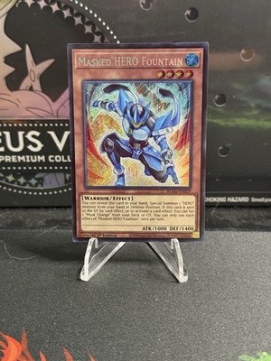 Masked HERO Fountain BLGG-EN029 Battles of Legend: Glorious Gallery 1st Edition