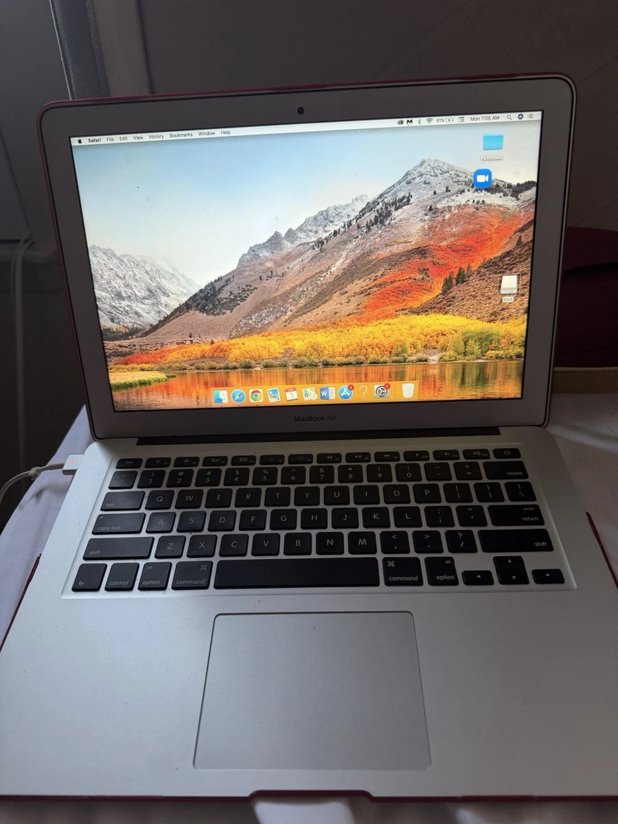 MacBook Air macOS 10.13, High Sierra 2017 Release Year Apple