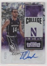 2016 Panini Contenders Draft Picks College Cracked Ice Ticket 2/23 Tre Demps 0c3