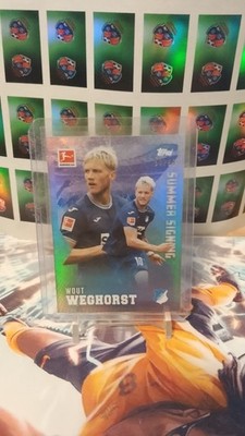 Wout Weghorst /99 Topps Summer Signings Bundesliga TSG Hoffenheim Niederlande