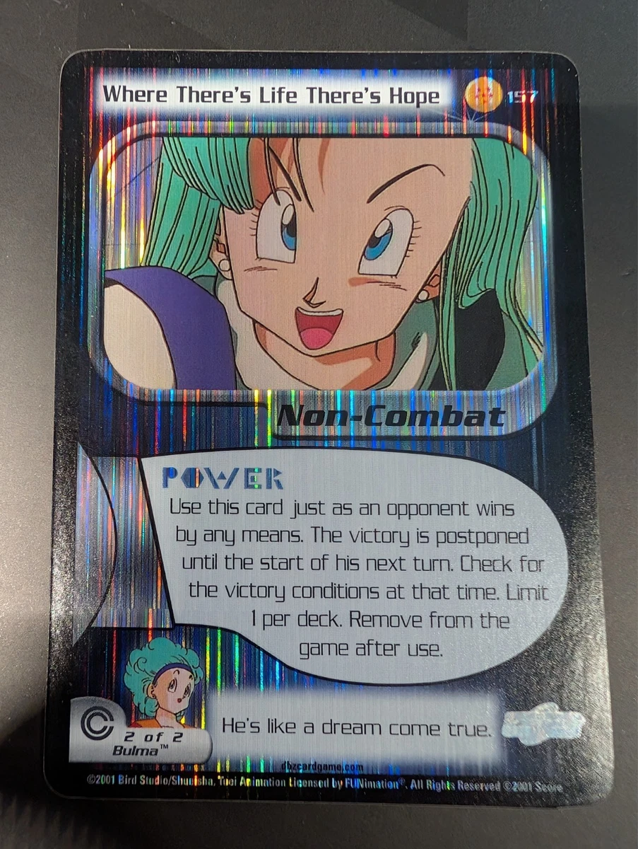 Dragon Ball Z TCG Ultra Rare Individual Collectible Card Game