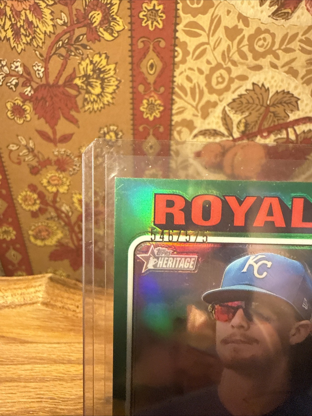 2024 Topps Heritage - Bobby Witt Jr. #404 Chrome Refractor /575 Royals Mint view 2