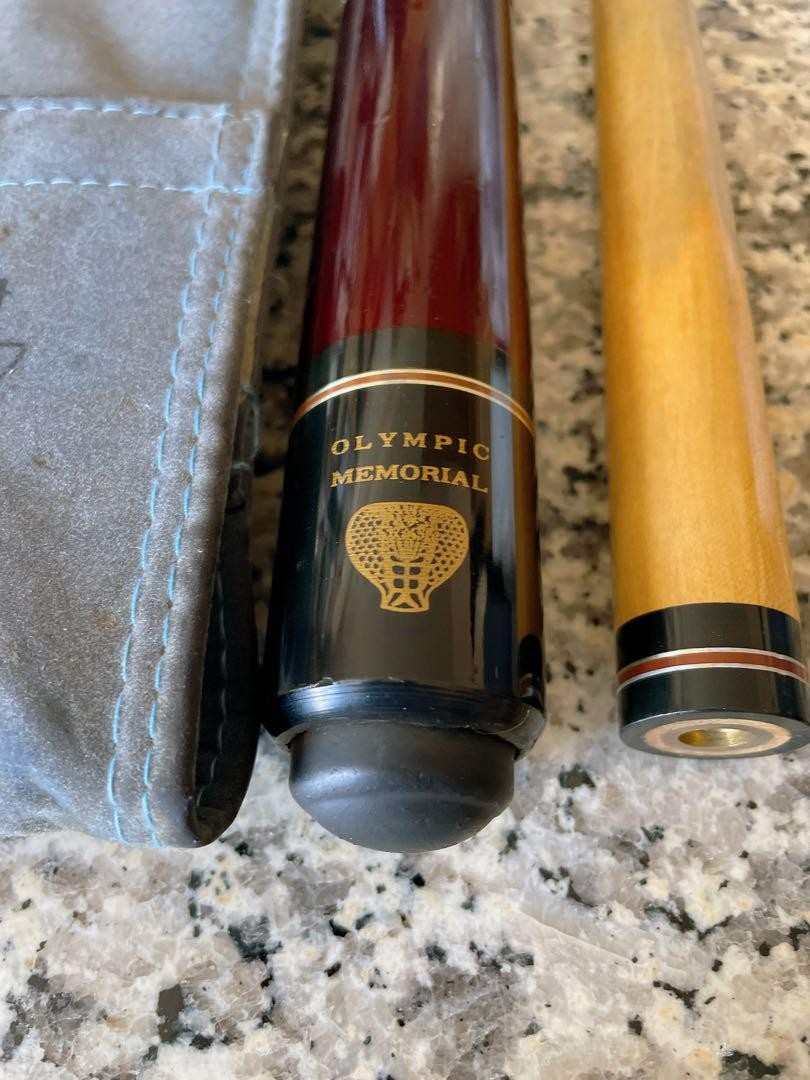 Cobra Olympic Memorial Billiard Cue with Falcon Soft Case Used | eBay