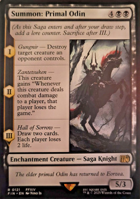 MTG Final Fantasy R, Summon: Primal Odin