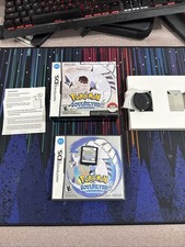 Pokemon SoulSilver Version DS Big Box No Pokewalker Authentic Tested!