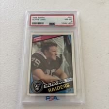 1984 Topps Howie Long #111 (RC) PSA 8 NM-MT