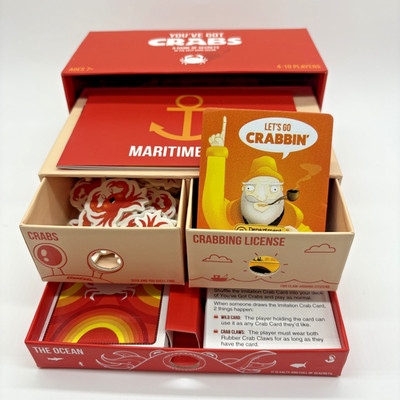 You've Got Crabs Card Party Game Exploding Kittens Matthew Inman Elan Lee Ages 7