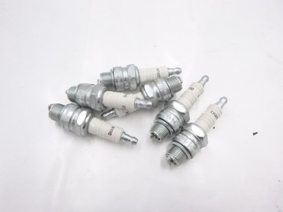 6 Pack Champion 844 H10C Nickel Spark Plug for 1972-1978 Harley XLCH Base