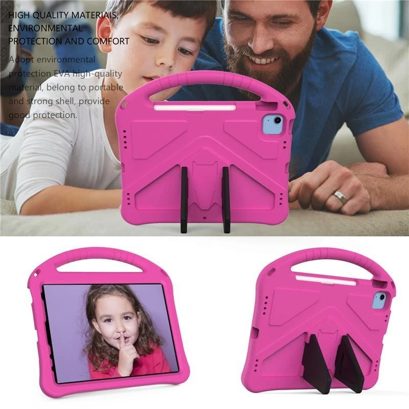 Kids Case For iPad Air M3 11 in 2025 Shockproof Heavy Duty Rubber Cover Stand - Image 4 of 4