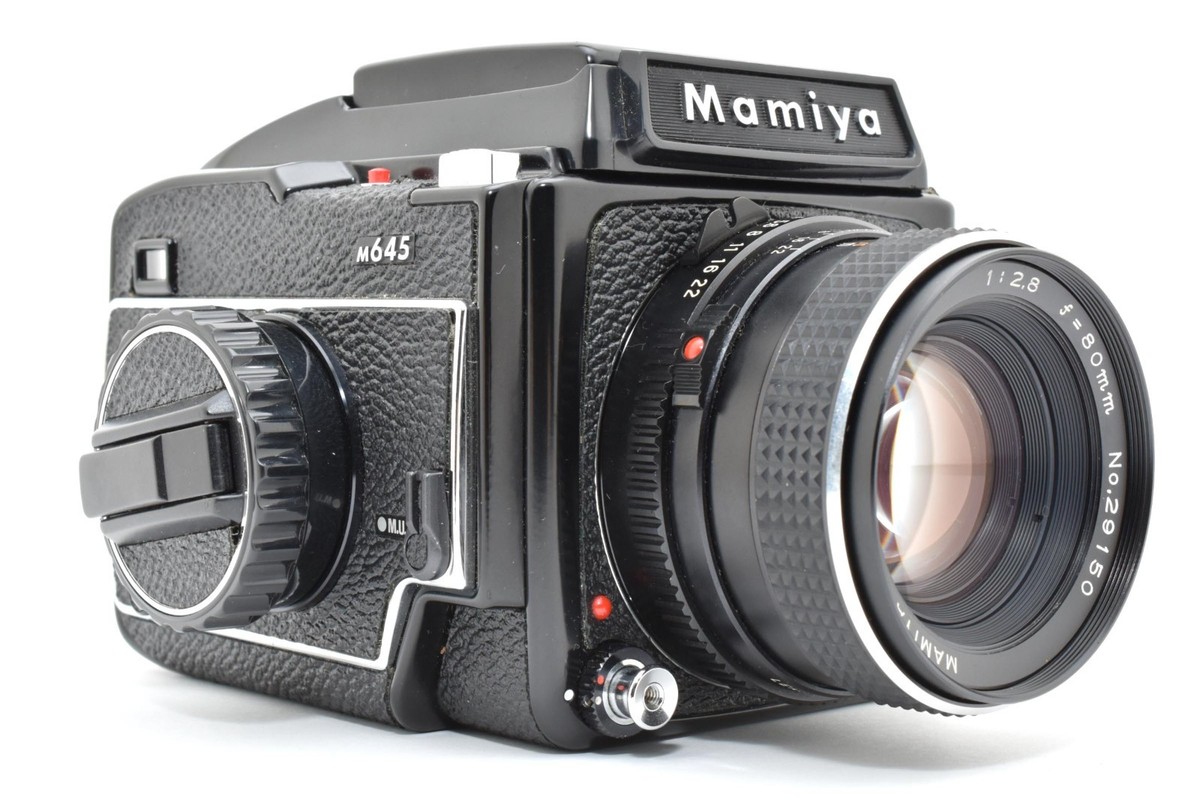 マミヤ Mamiya M645 ウエストレベル 80mm f/2.8 4061 NEAR MINT+
