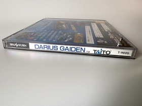 Darius Gaiden Sega Saturn W/Case Manual Used Japan Popular shooting game